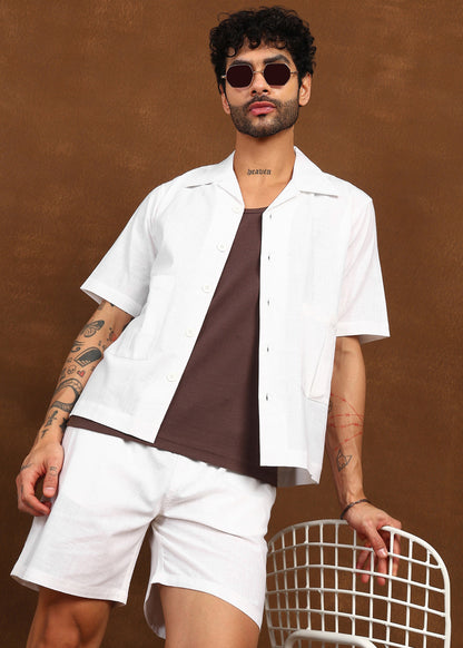 Fabmade Ivory Ease Co-Ord Set - Distacart