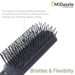 Thumbnail for MiDazzle Hair Brush (Wooden) MIHB0036 - Distacart