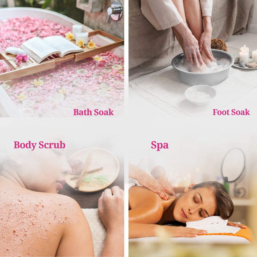 Samisha Rose Epsom Salt For Pain Relief - Distacart