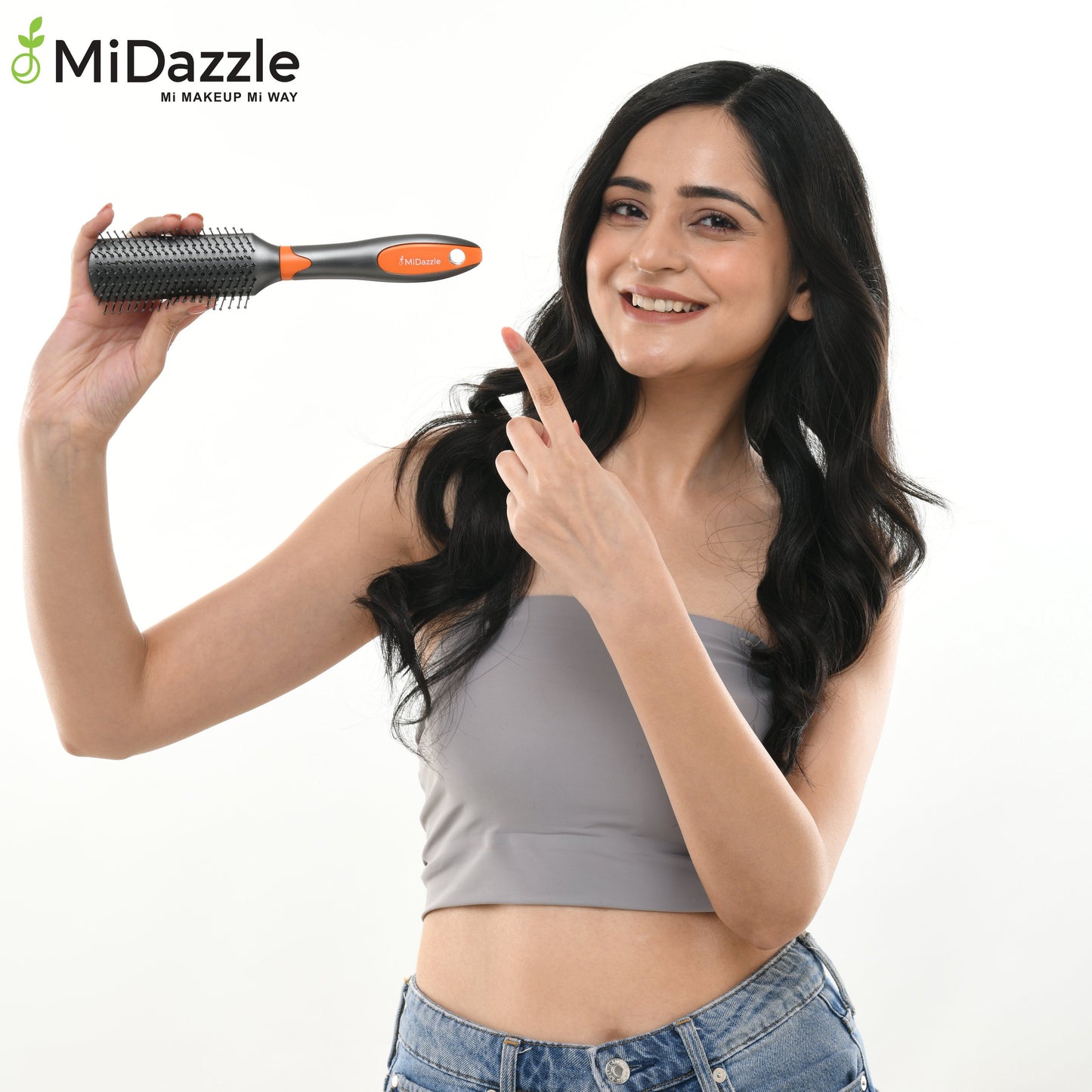 MiDazzle Hair Brush (Premium) MIHB0005 - Distacart