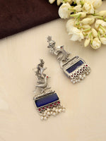 Thumbnail for trueBrowns Silver Tone Bird Earrings - Distacart
