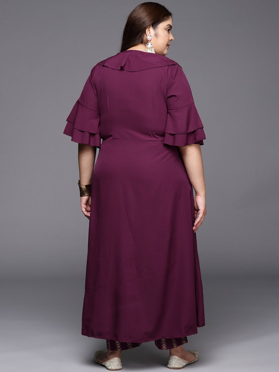 Ahalyaa Women Plus Size Tunic with Trousers - Distacart