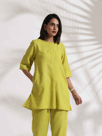 Thumbnail for trueBrowns Lime Slub Co-ord Set