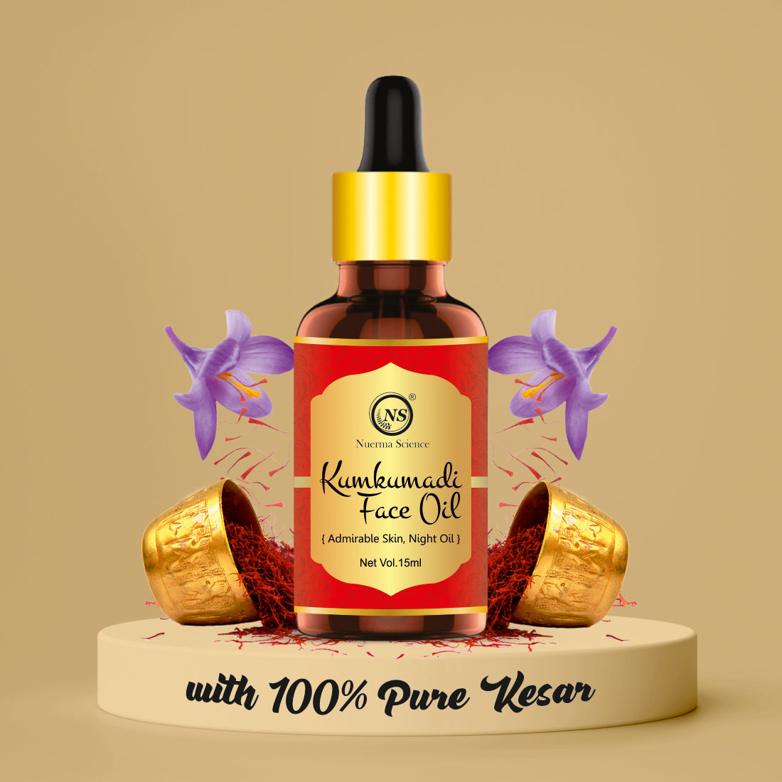 Nuerma Science Kumkumadi Face Oil For Glowing Face - Distacart