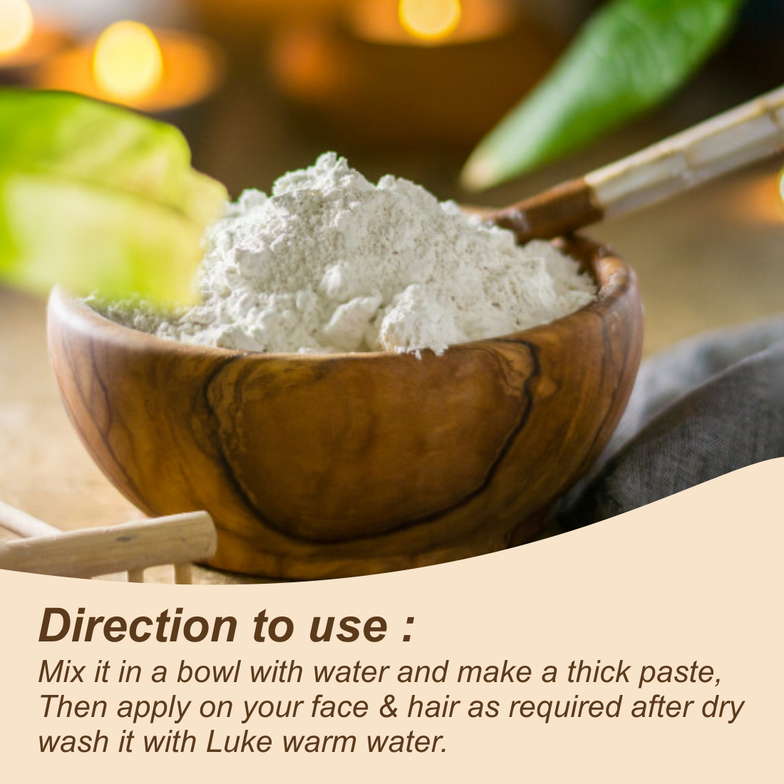 Nuerma Science Kaolin Clay Pure & Natural Powder For Face & Hair Care - Distacart