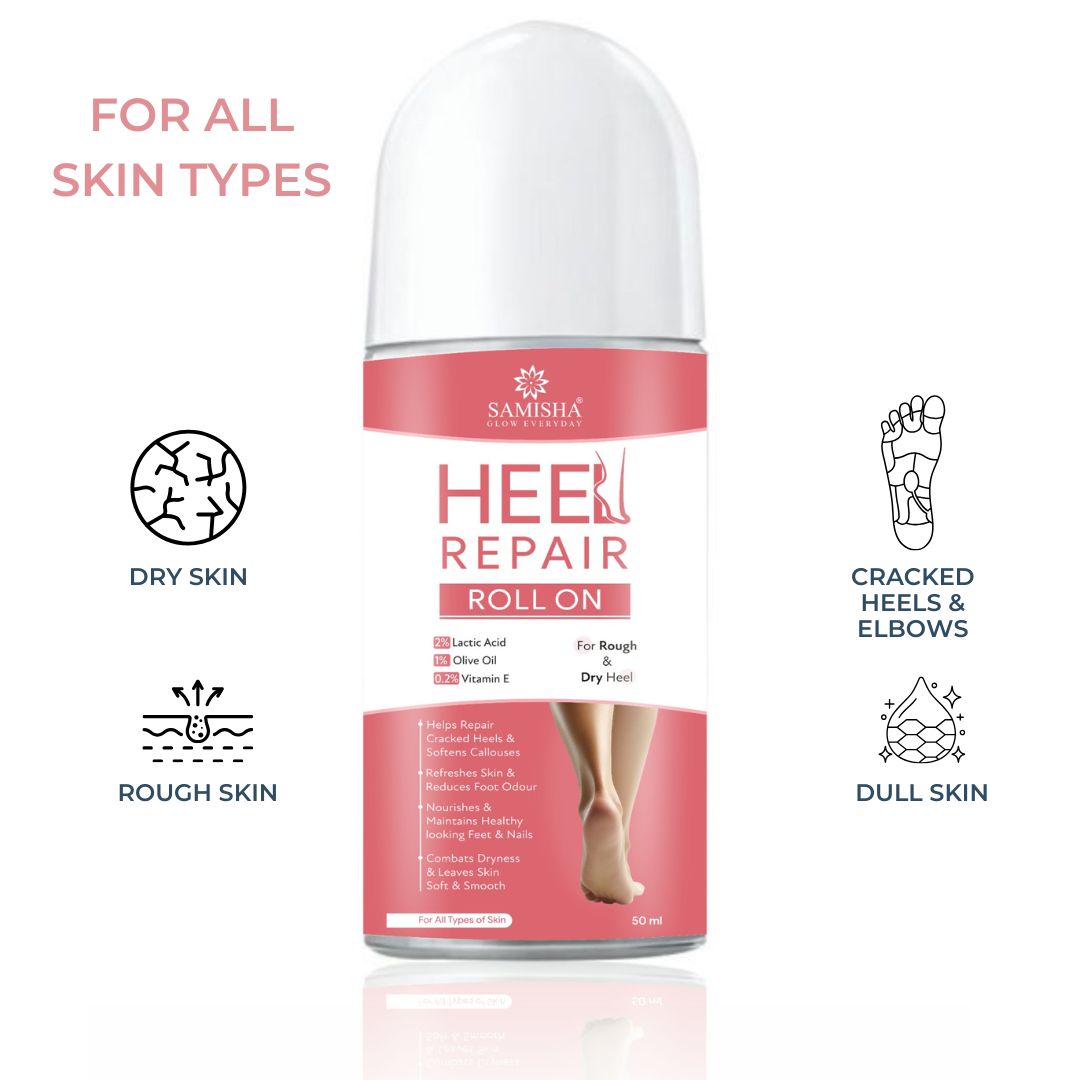 Samisha Foot Cream & Heel Repair Roll On - Distacart