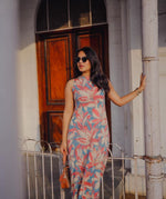 Thumbnail for NOZ2TOZ Women's leaf Printed Knee Length Co-ords Set - Distacart