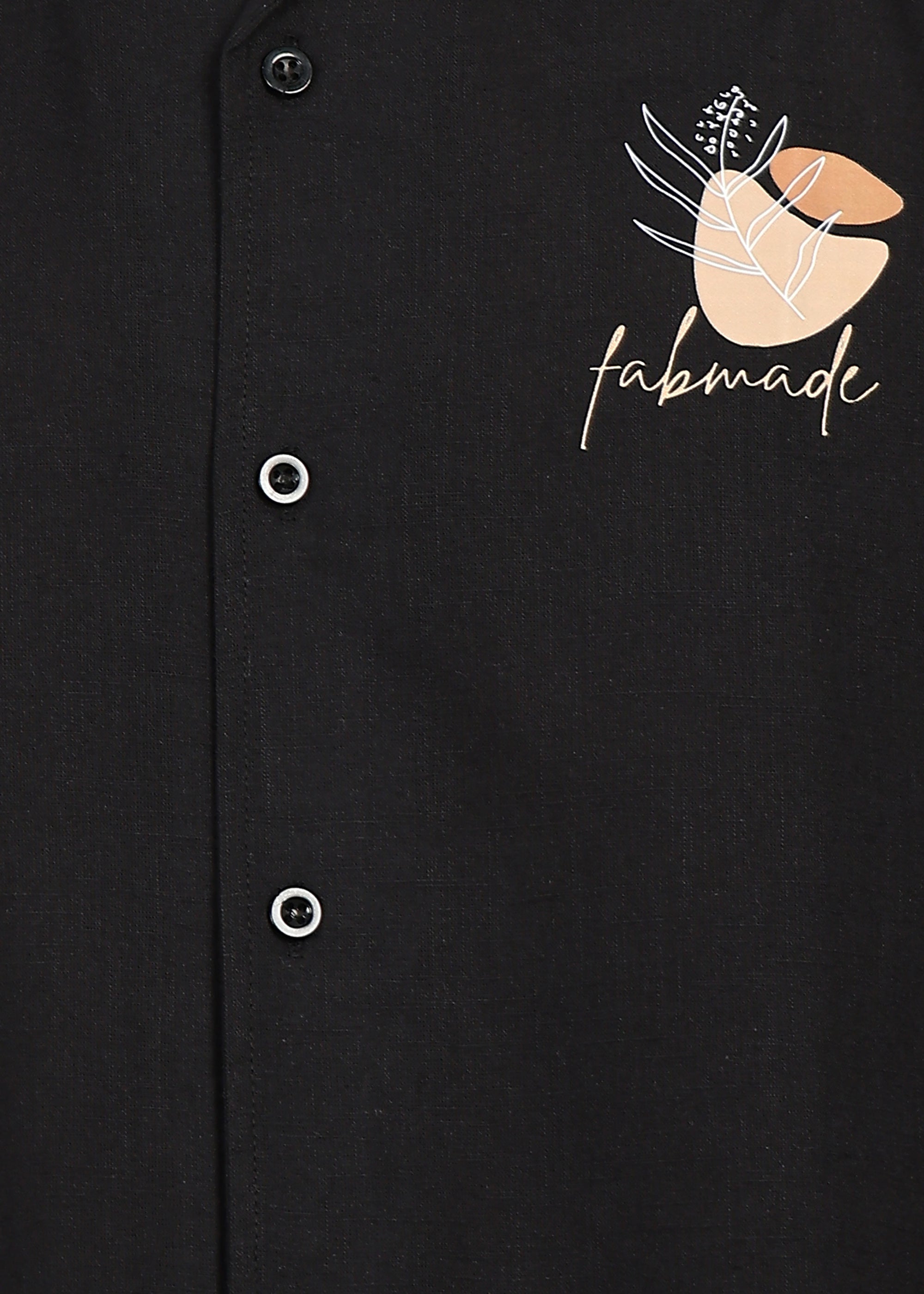 Fabmade Noir Emblem Co-Ord Set - Distacart