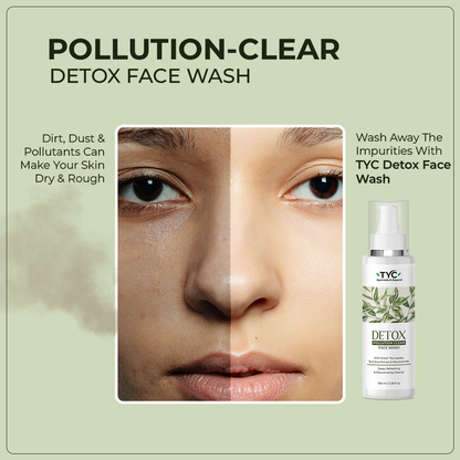 TYC Detox Pollution Clear Facewash - Dista