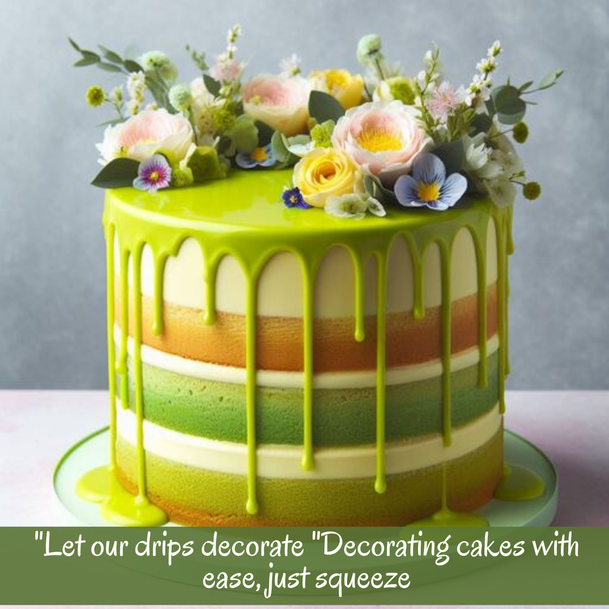 lime green drips110 gms