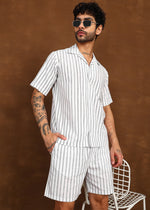 Thumbnail for Fabmade Driftline Linen Co-Ord Set - Distacart