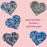 Thumbnail for confect best dad ever sprinkles black blue white sprinkles mix 100gms