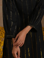 Thumbnail for trueBrowns Black Gold Cotton Relaxed Co-Ord Set - Distacart