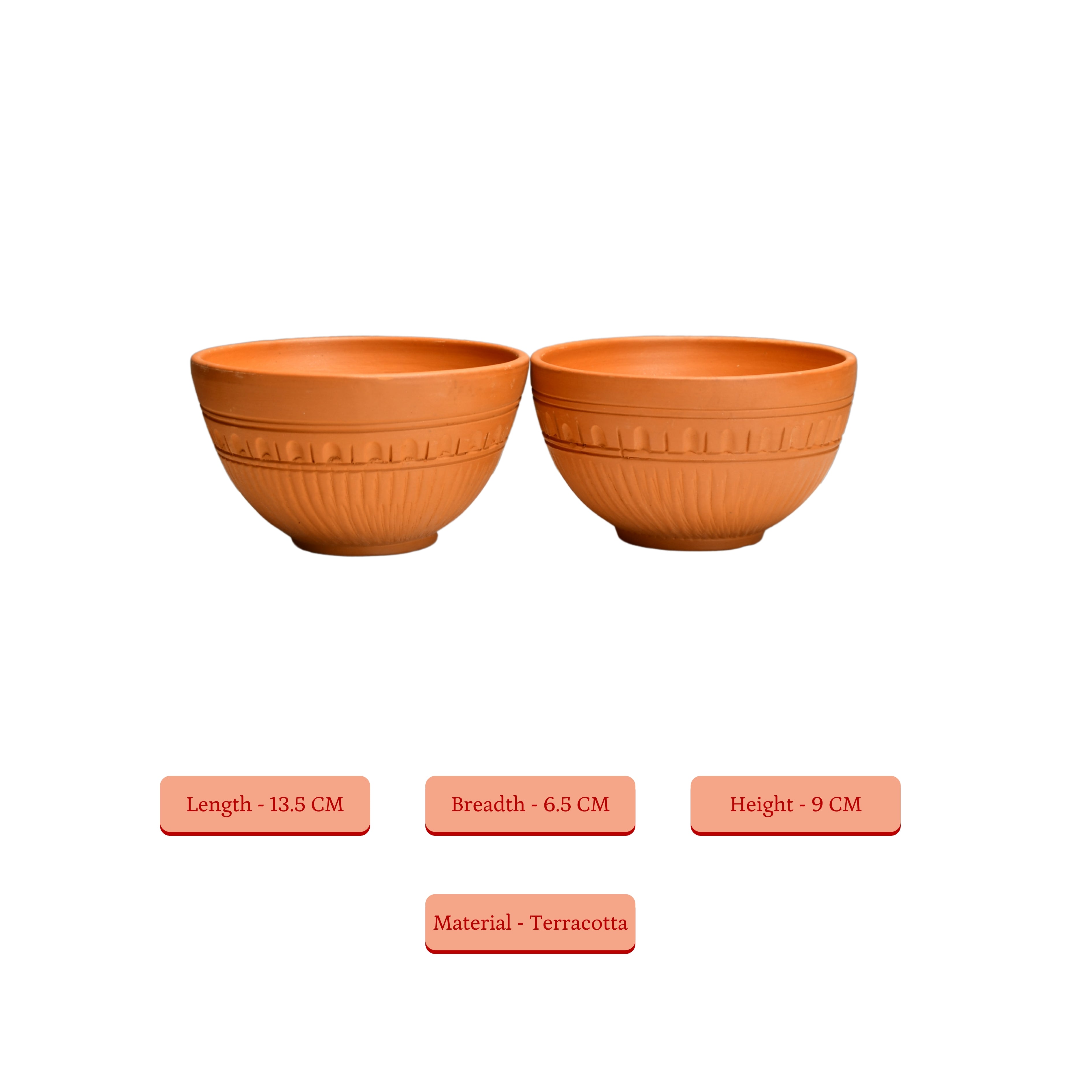Sowpeace Handcrafted Terracotta Soup Bowl: Artful Kitchenware & Decor