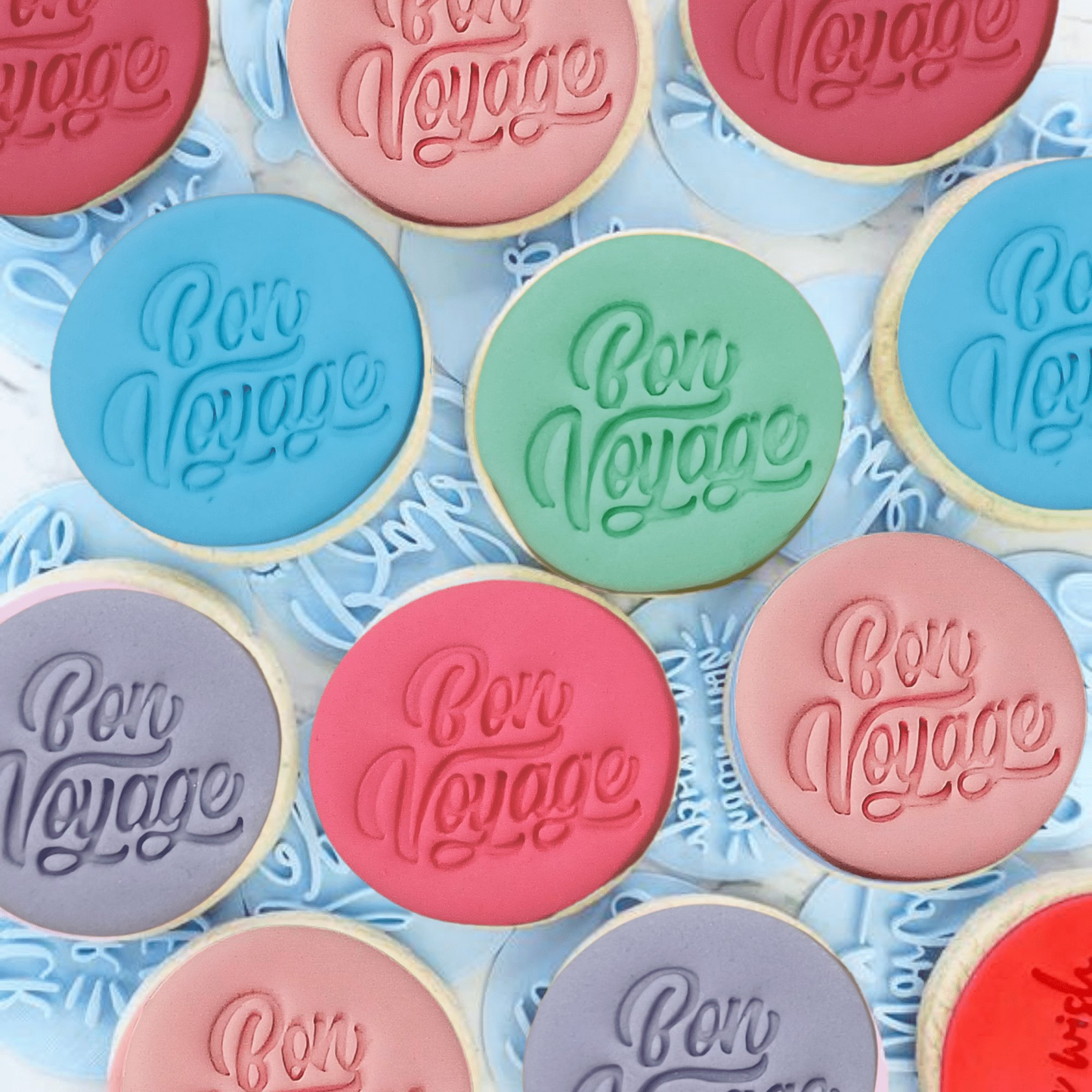 confect toppers cutters congratulations topper cutter bon voyage