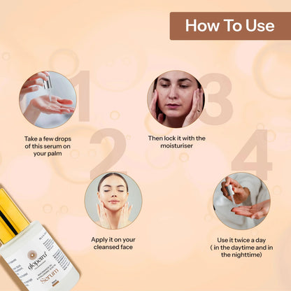 Glopetra Niacinamide & Hyaluronic Acid Serum For Acne & Dark Spots - Dista