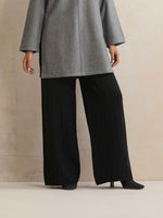 Thumbnail for trueBrowns Grey Winter High Slit Top