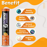 Thumbnail for BOOSTIQ Vitamin C & Zinc Effervescent Tablets - Orange Flavour - Distacart