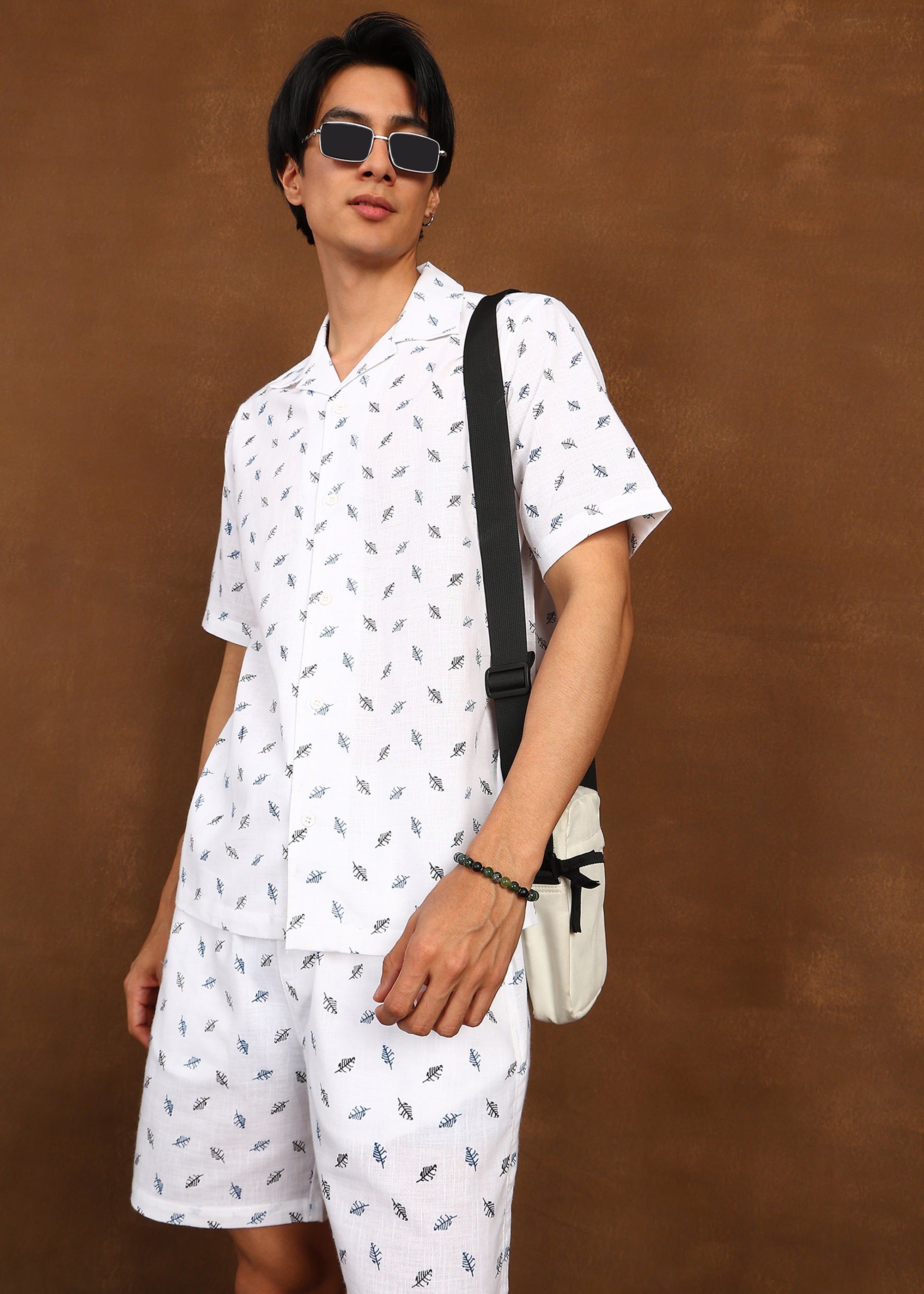 Fabmade Snow Leaf Co-Ord Set - Distacart