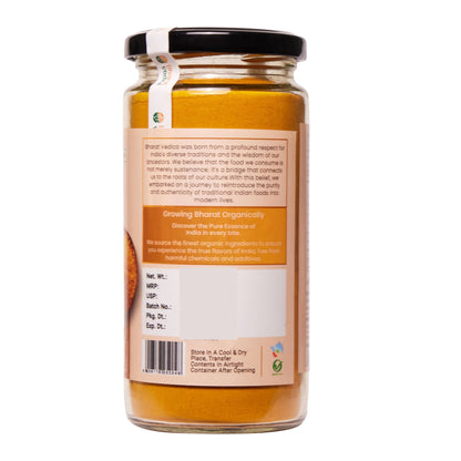 Bharat Vedica Organic Selam Turmeric Powder - Selam Haldi Powder - Distacart