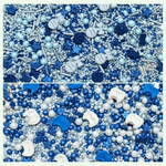 Thumbnail for confect boys baby shower sprinkles baby blue sprinkles for cake cupcake decorating pack of 5 baby shower 27
