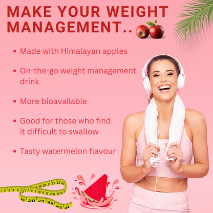 BOOSTIQ Apple Cider Vinegar Effervescent Tablets - Watermelon Flavour - Distacart