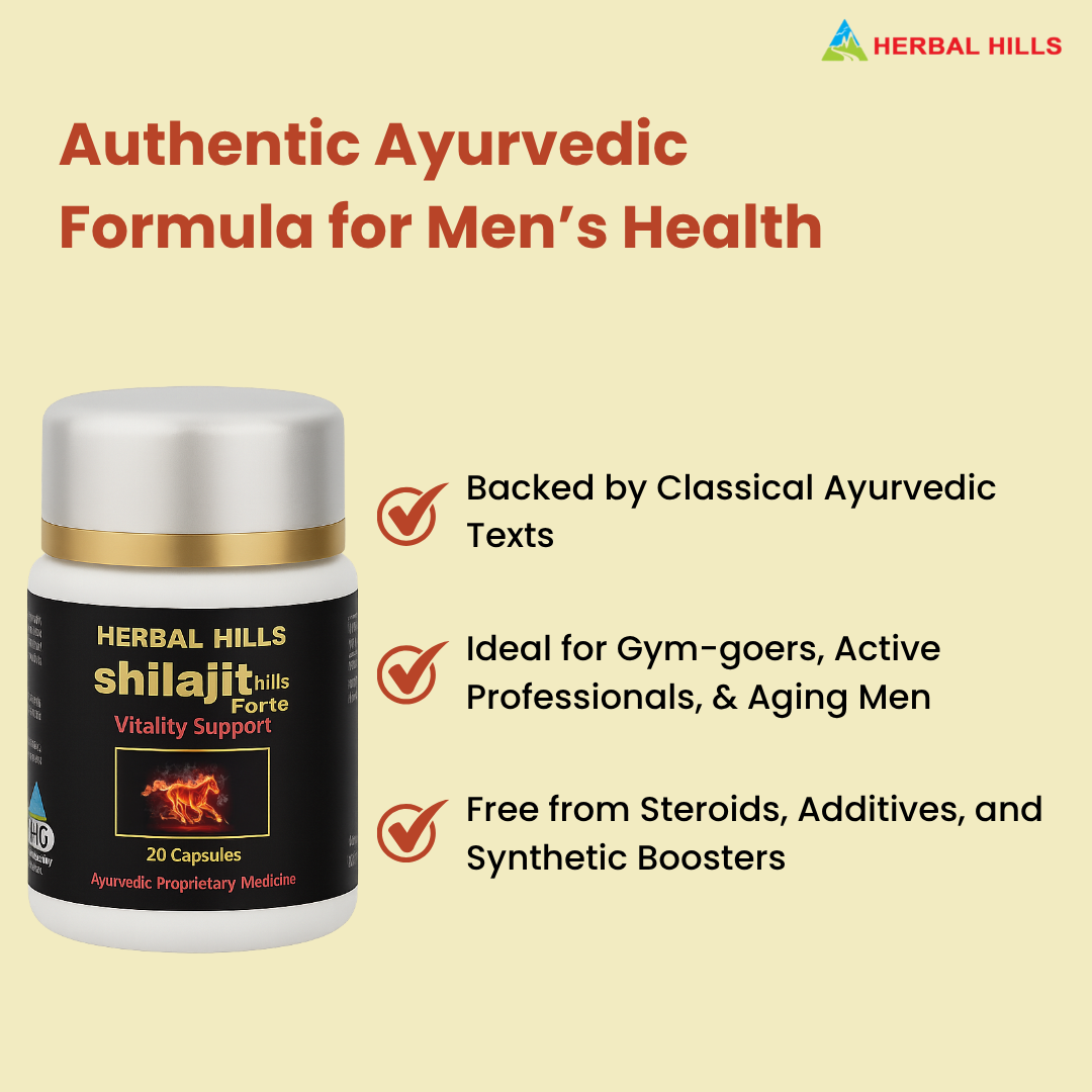 Herbal Hills Sjills Forte Vitality Support Capsules