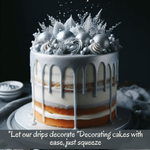 Thumbnail for confect shimmering silver drips br b 110 gms b