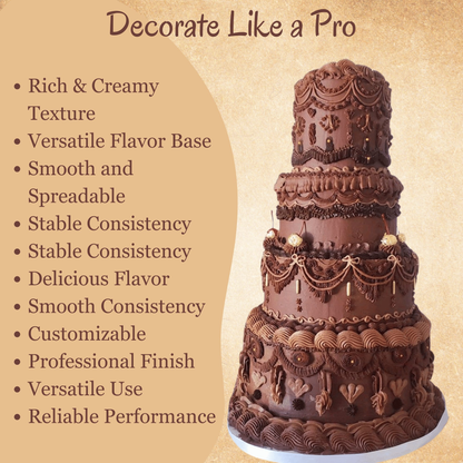 confect american butter cream chocolate fla br b 1 kg b