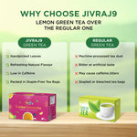 Thumbnail for jivraj9 Tea Lemon Green Tea - Distacart