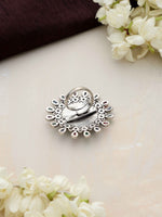Thumbnail for trueBrowns Silver Gold Tone Mandala Ring - Distacart