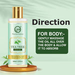 Thumbnail for Nuerma Science Tea Tree Body Oil for Skin Cleansing & Moisturization