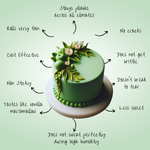 Thumbnail for confect pea green sugarpaste br b 250 gms b