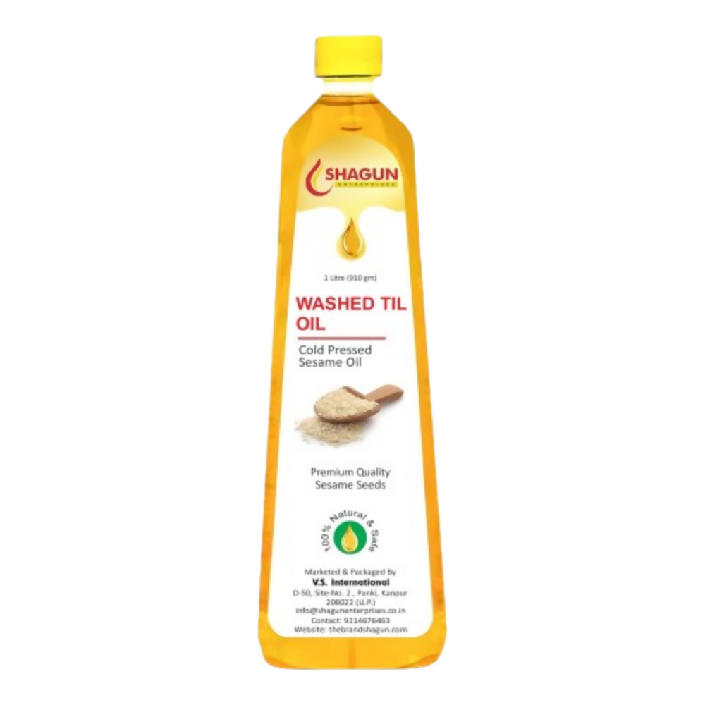 Shagun Cold Pressed Sesame Oil - Washed Til Oil - Dista