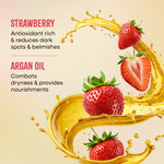 Thumbnail for Nykaa Strawberry + Argan Oil Sheet Mask For Acne Prone Skin - Formulated In Korea - Distacart