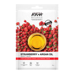 Thumbnail for Nykaa Strawberry + Argan Oil Sheet Mask For Acne Prone Skin - Formulated In Korea - Distacart