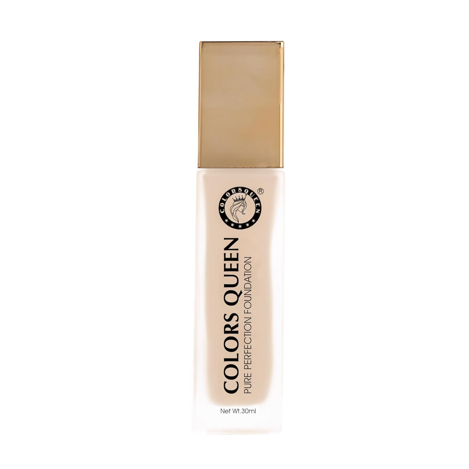 Colors Queen Pure Perfection Foundation – 01 White Ivory - Distacart