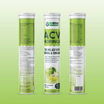 Thumbnail for BOOSTIQ Apple Cider Vinegar With Moringa Effervescent Tablets - Green Apple Flavour - Distacart