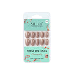 Thumbnail for shills professional reusable press on nails oval spn511