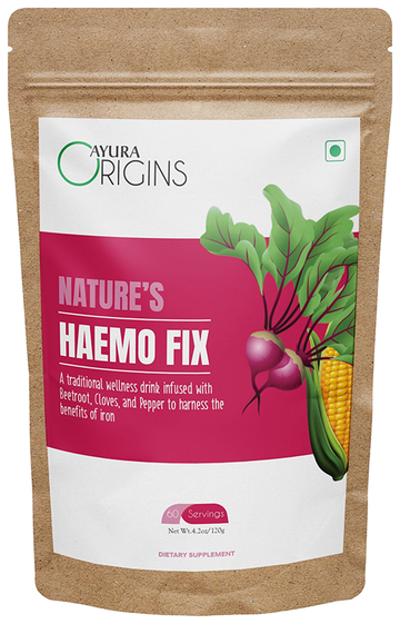 Ayura Origins Nature's Haemo Fix Powder - Distacart