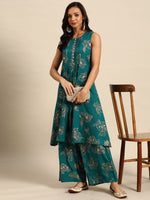 Thumbnail for All About You Ethnic Motifs Printed Kurta with Palazzos - Distacart