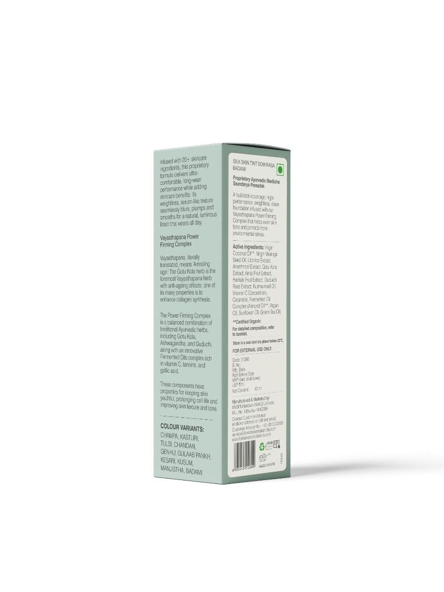 Forest Essentials Som Rasa Silk Skin Tint Badami - Distacart