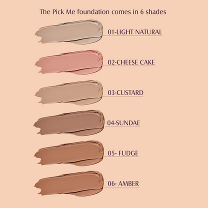 Glam21 Pick Me Matte Foundation - Amber - Distacart