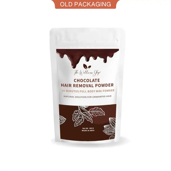 The Wellness Shop Chocolate Hair Removal Powder - Distacart