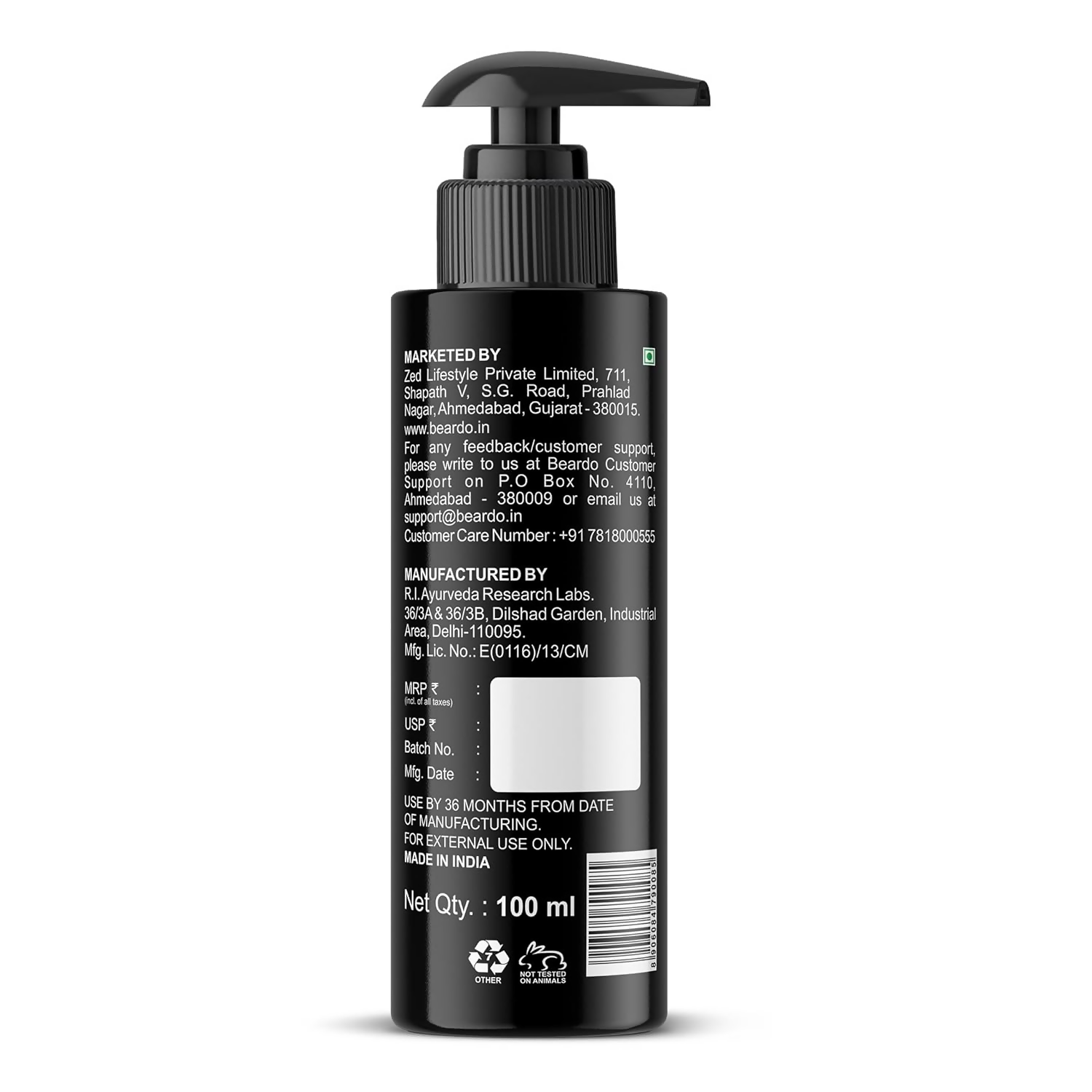 Beardo Prive Irish Royale Beard Wash - Distacart