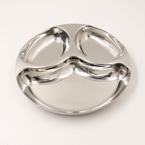 Spillbox Stainless Steel Tiffin Plate