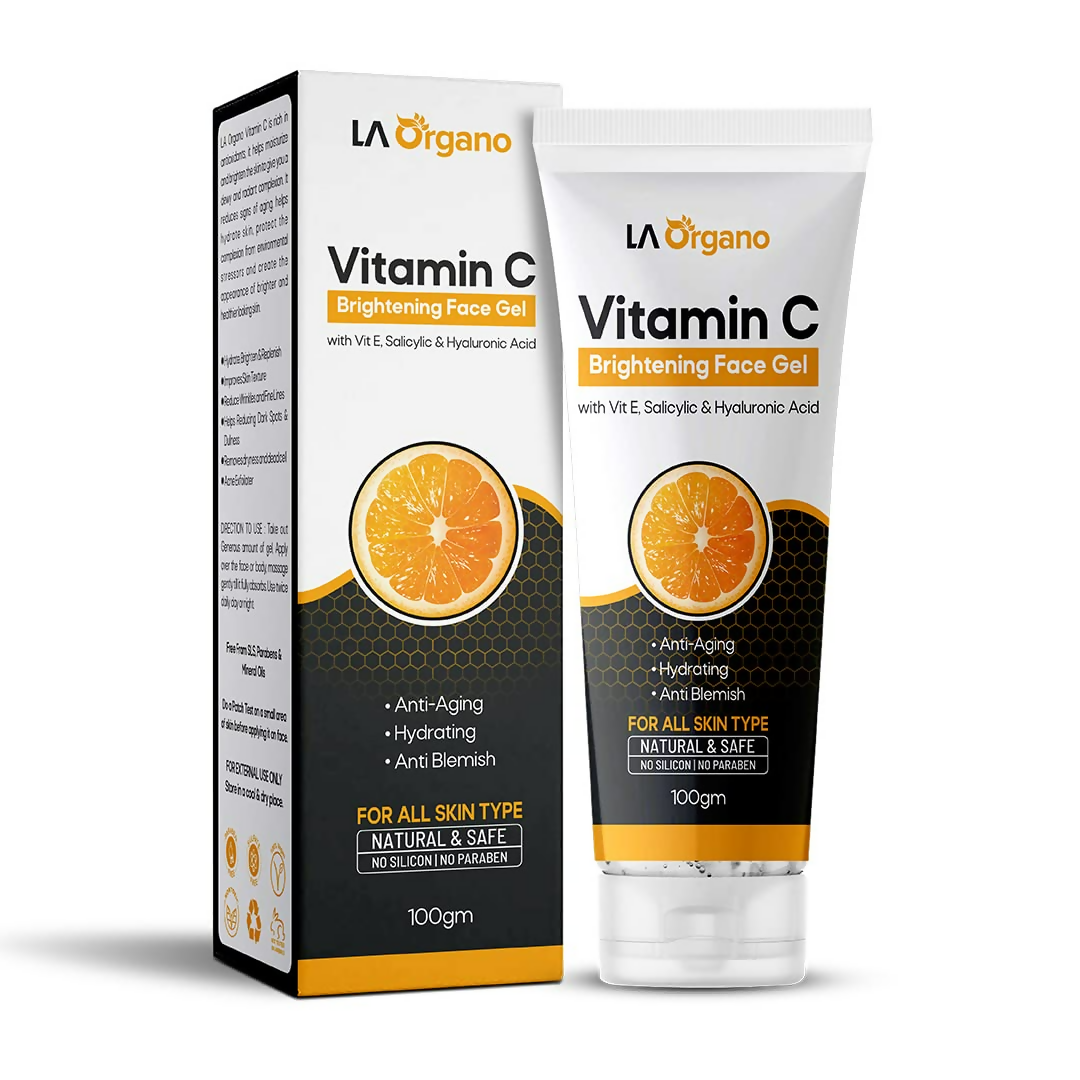 LA Organo Vitamin C Brightening Face Gel - Distacart