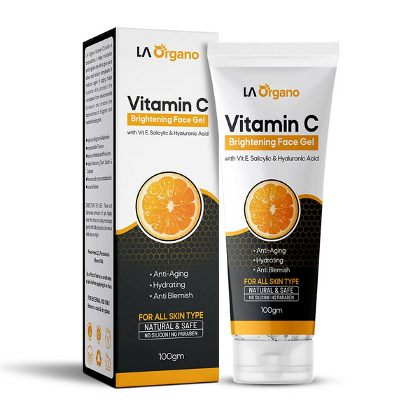 LA Organo Vitamin C Brightening Face Gel - Distacart