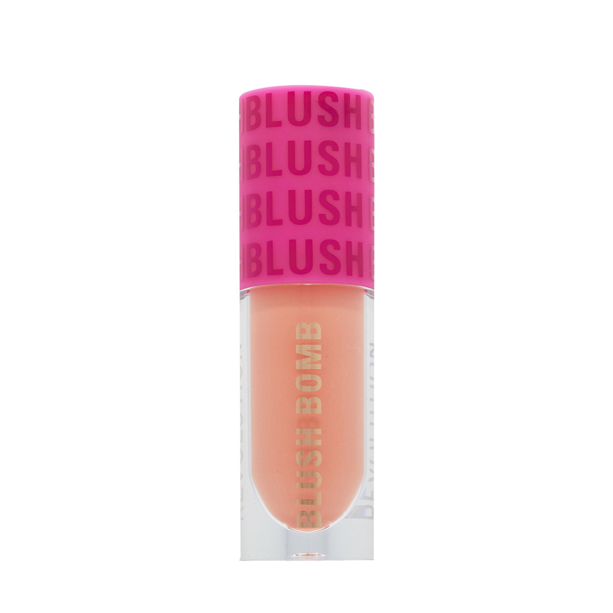 Makeup Revolution Bomb Cream Blusher-Lightweight Creamy Formula-Enriched With Vitamin E - Peach Filter - Distacart