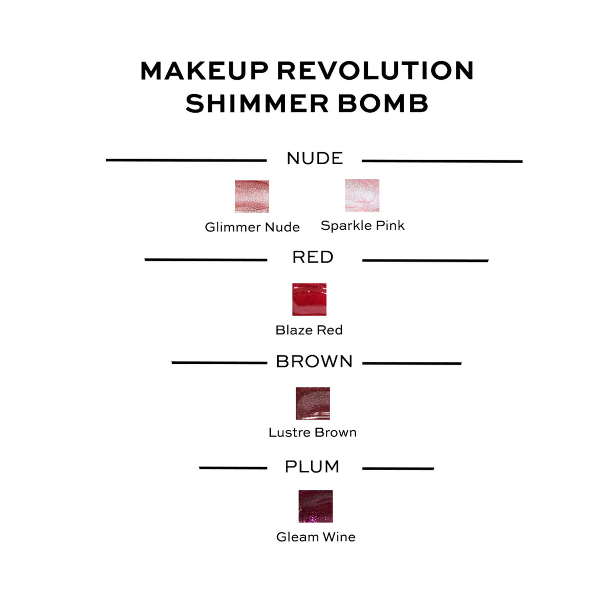 Makeup Revolution Shimmer Bomb Lipgloss-Infused With Vitamin E For Extra Nourishment - Glimmer Nude - Distacart